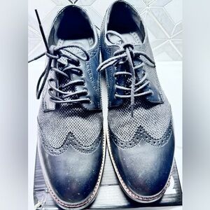 Bar III Fabian Style Mixed Oxford Leather Dress Shoes